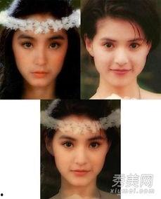 明星脸形结合图,图解时尚潮流轮廓美学